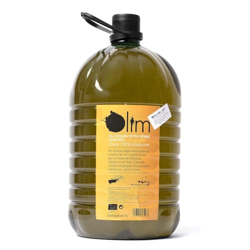 Oli d'oliva verge extra ecològic - 100% Arbequina