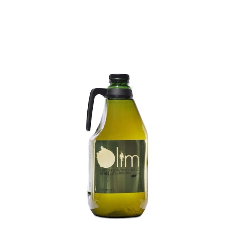 Aceite VERDE de oliva virgen extra ecológico – 100% Arbequina